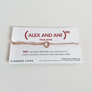 ALEX AND ANI Special Edition Heart Cord Bracelet